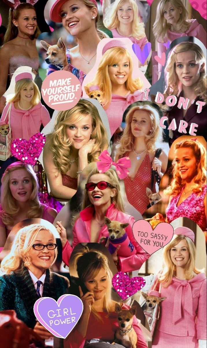 716x1200 legally blonde aesthetic wallpaper