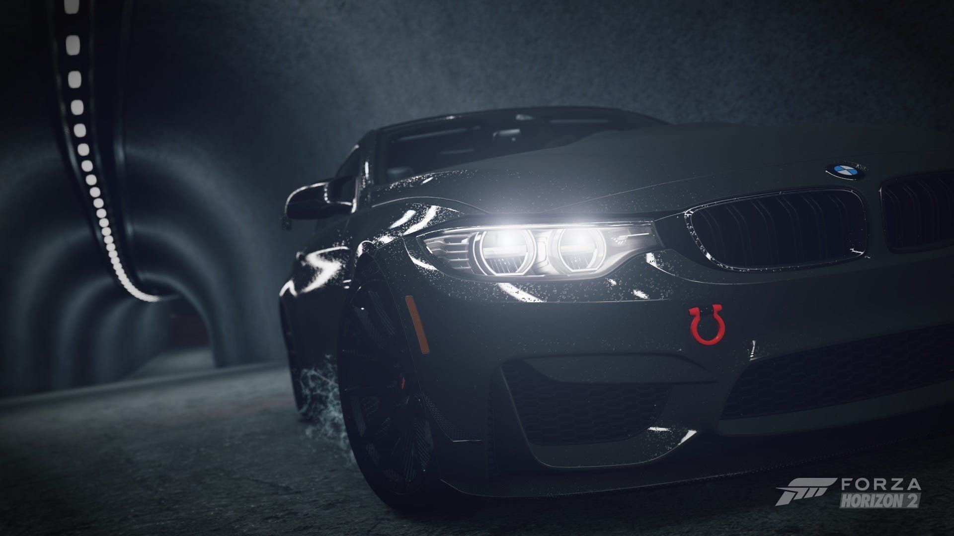 1920x1080 car, Forza Horizon LED headlight, Tunnel, Road, BMW M4 Coupe Wallpaper HD / Desktop and Mobile Background