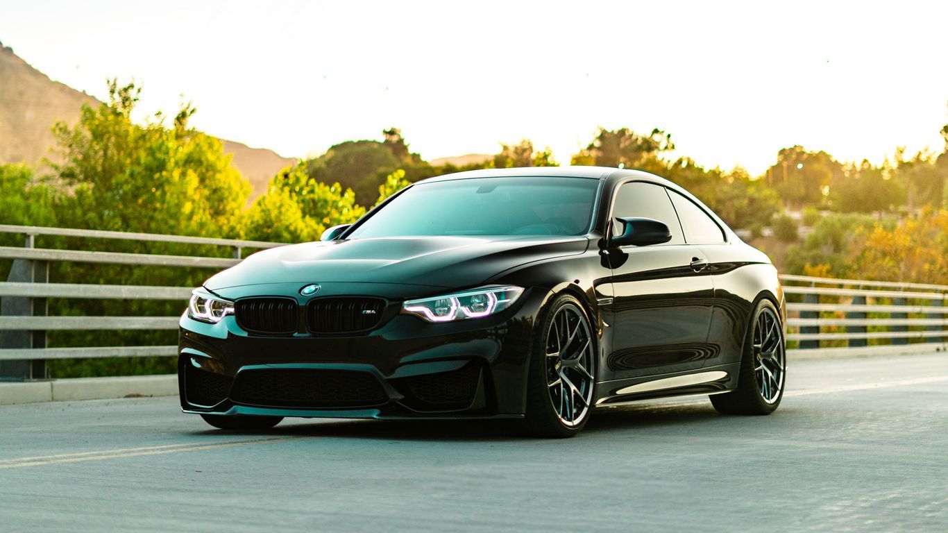 1366x768 Download wallpaper 1366x768 bmw f82 m4 coupe, bmw, car, sports car, headlight tablet, laptop HD background