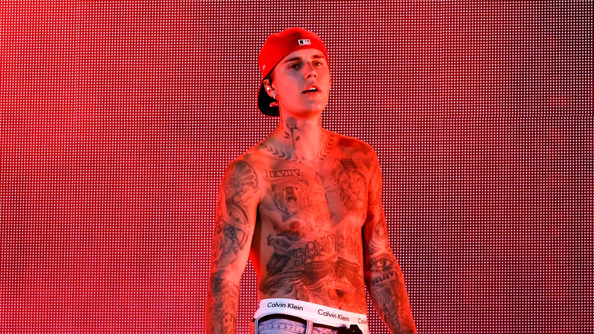 2048x1152 Justin Bieber Performing at 2026 Grammys, First Big Show in Years