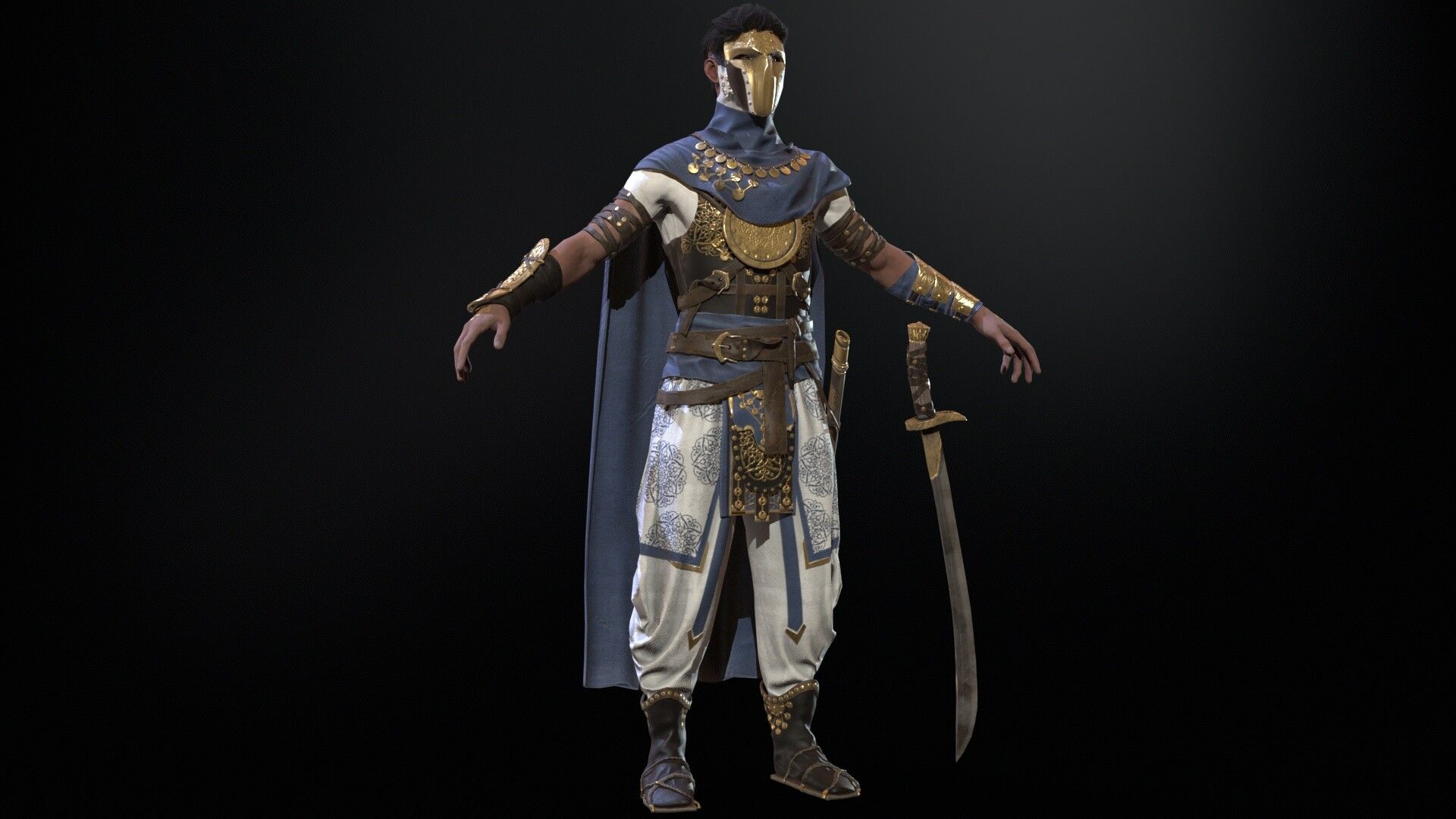 1920x1080 Desert Warrior