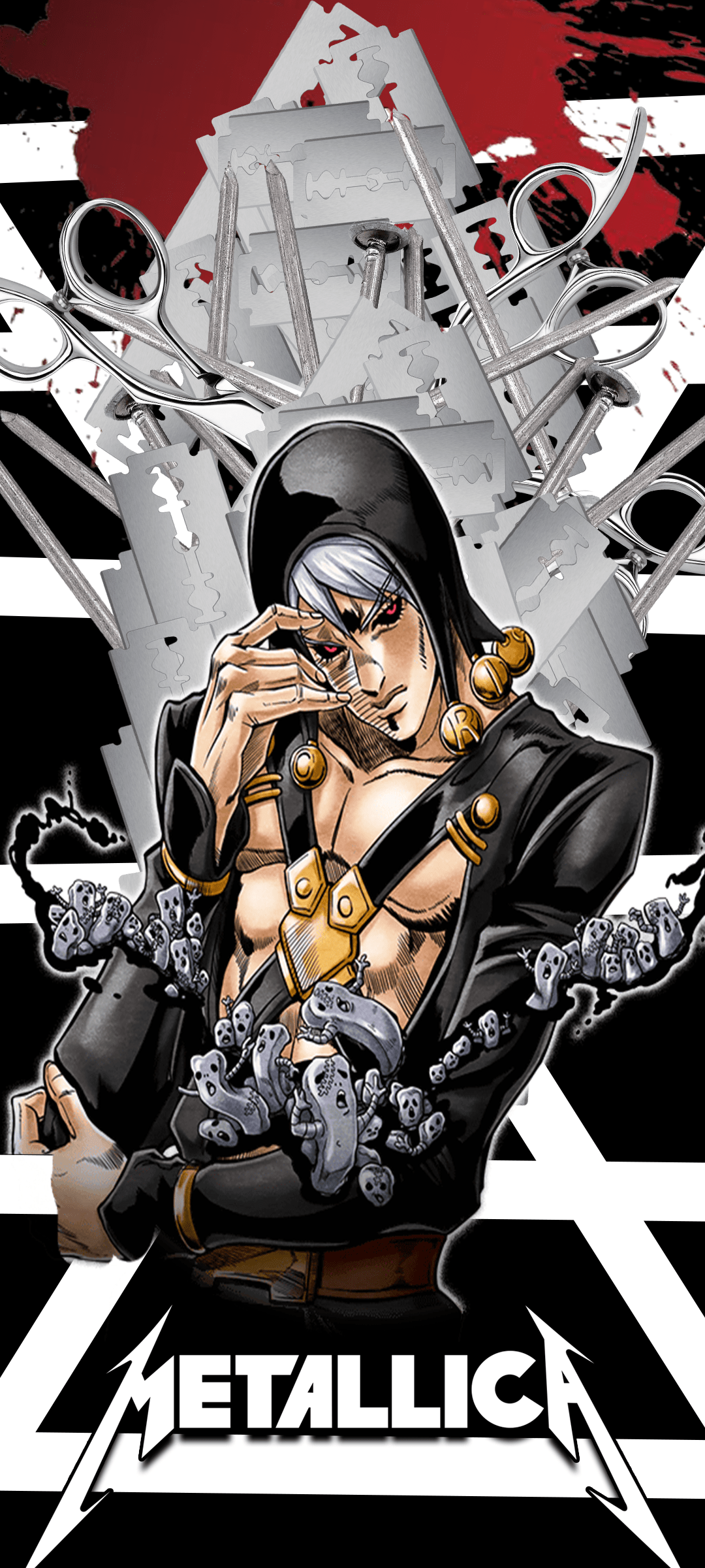 1080x2400 Fanart I made this Risotto phone wallpaper. Hope you'll like it :D