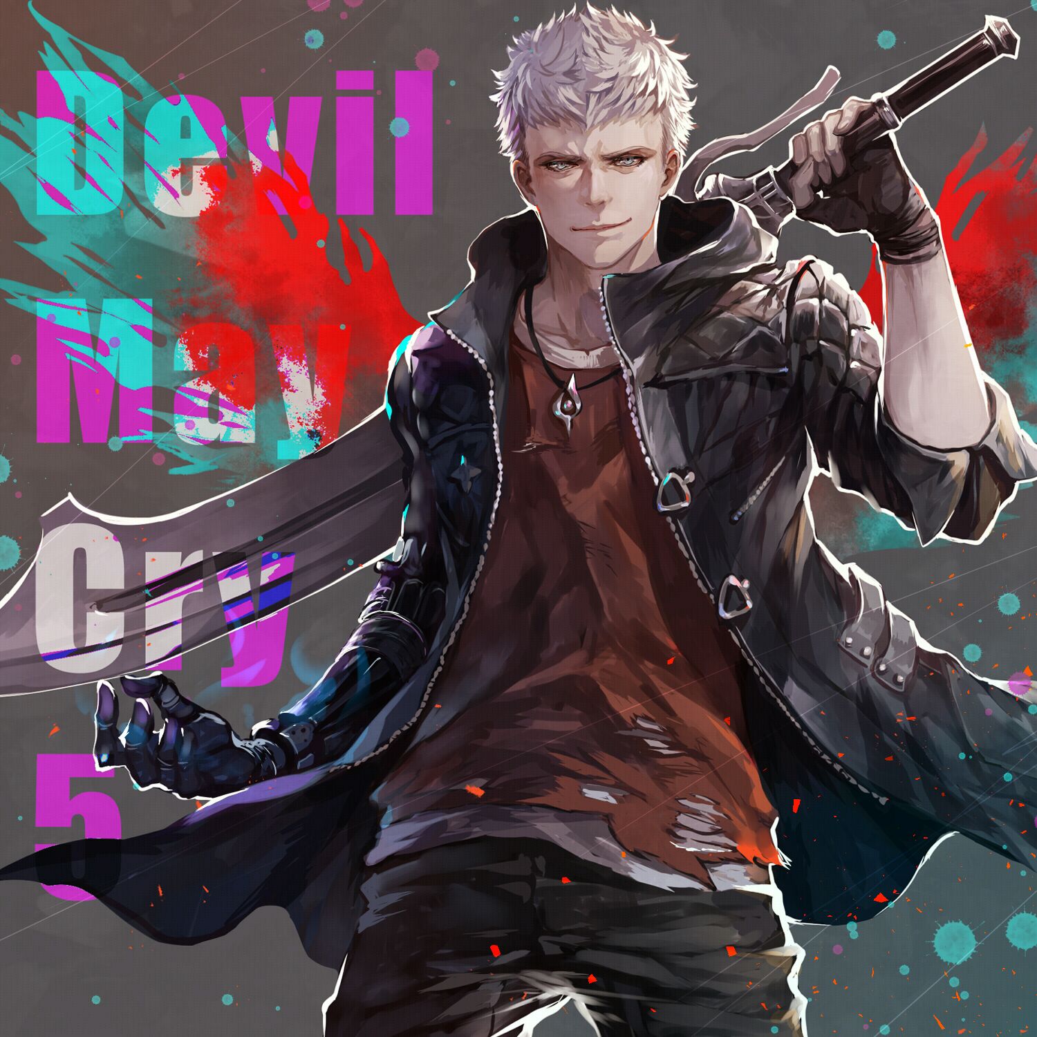 1500x1500 Nero (Devil May Cry) Wallpaper by Senano Yu Anime Image Board
