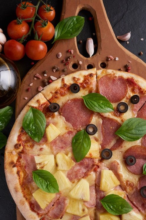 494x740 Pizza and pasta Image