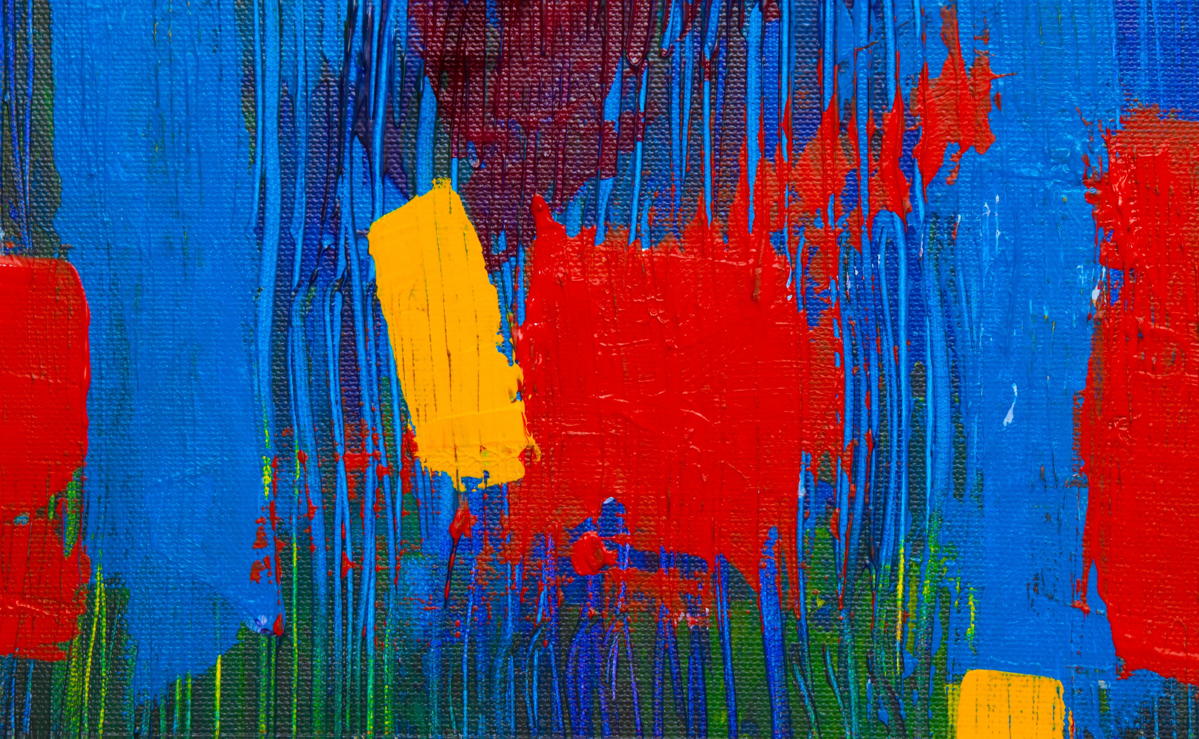 4038x2489 Colorful Paint Royalty Free