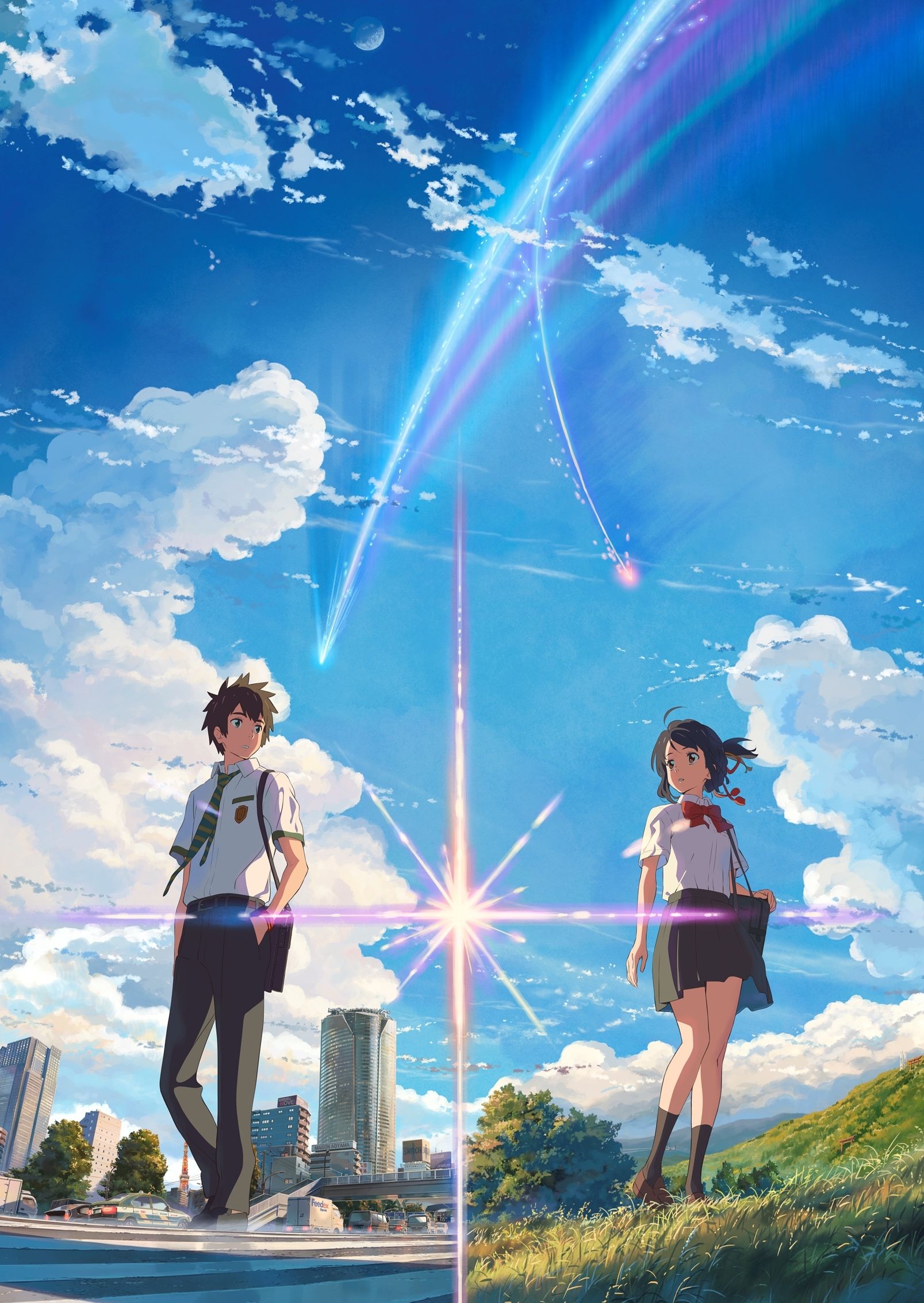 1607x2266 Your Name Anime Phone Android Wallpaper