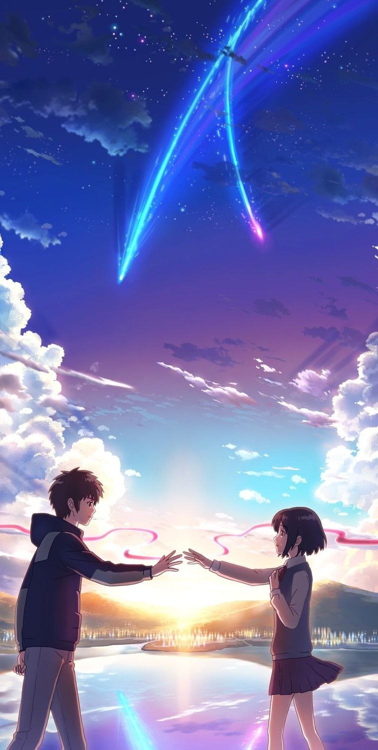 757x1500 Your Name Wallpaper Your Name Background Download