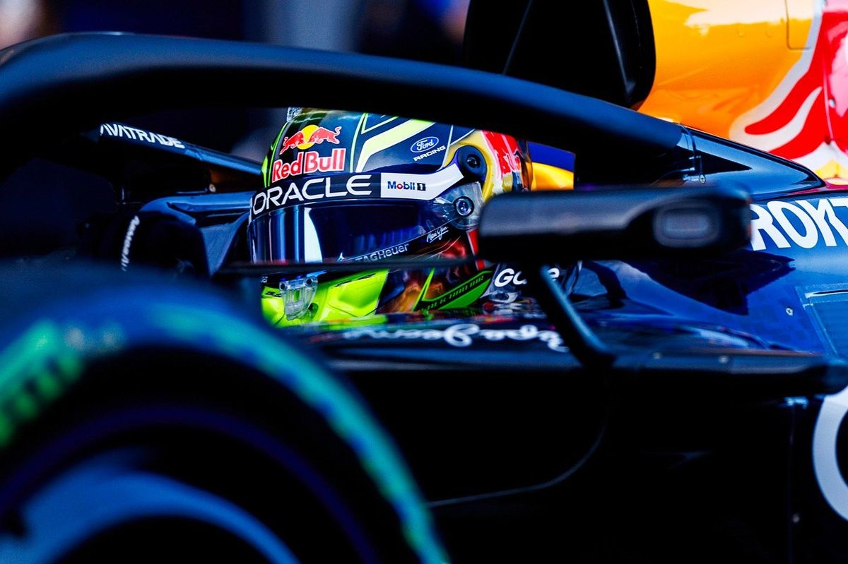 1200x799 Isack Hadjar crashes Red Bull's new F1 car