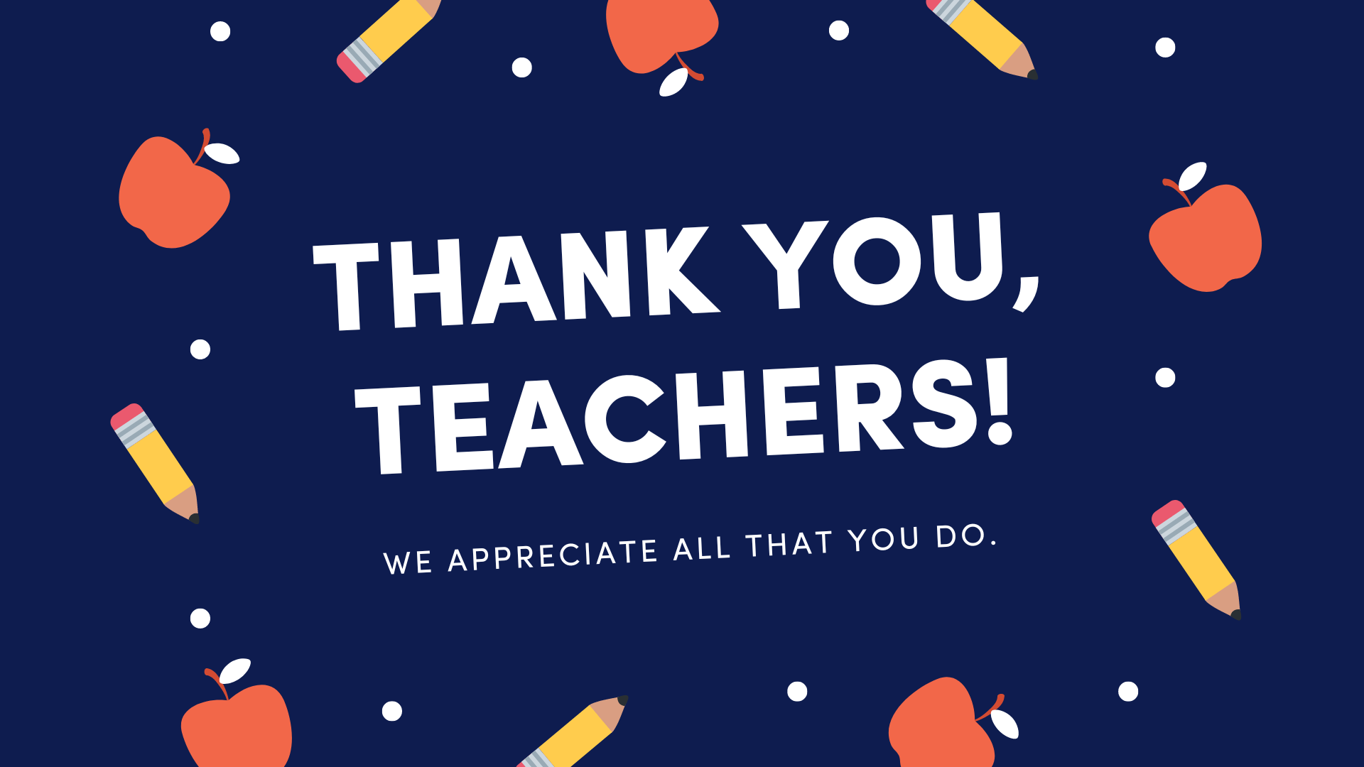 1920x1080 Ideas for Teacher Appreciation Week 2024: Celebrate Educators