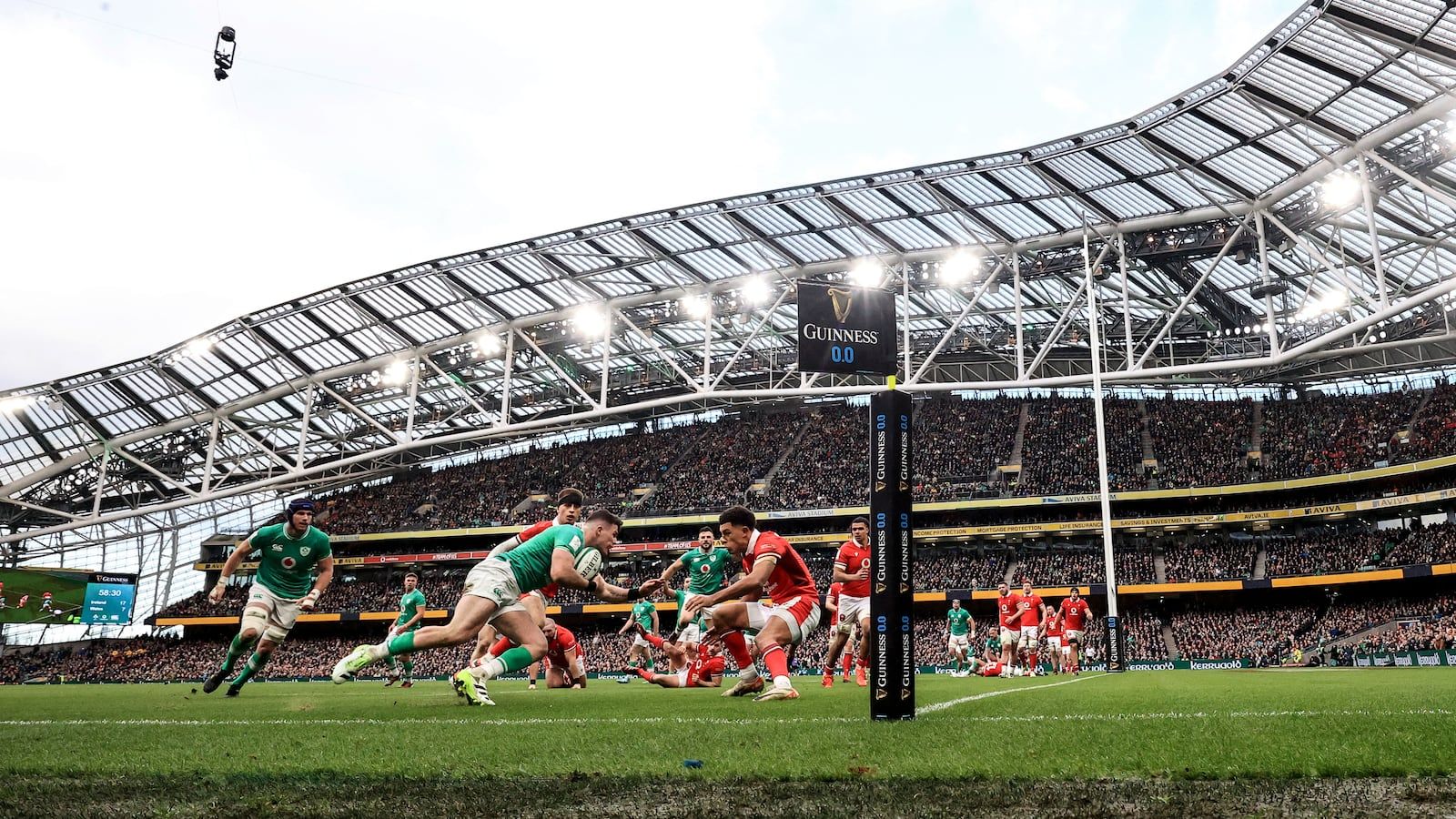 1600x900 Flat atmosphere at the Aviva Stadium not helped by Irish rugby fans treating matches as a social occasion