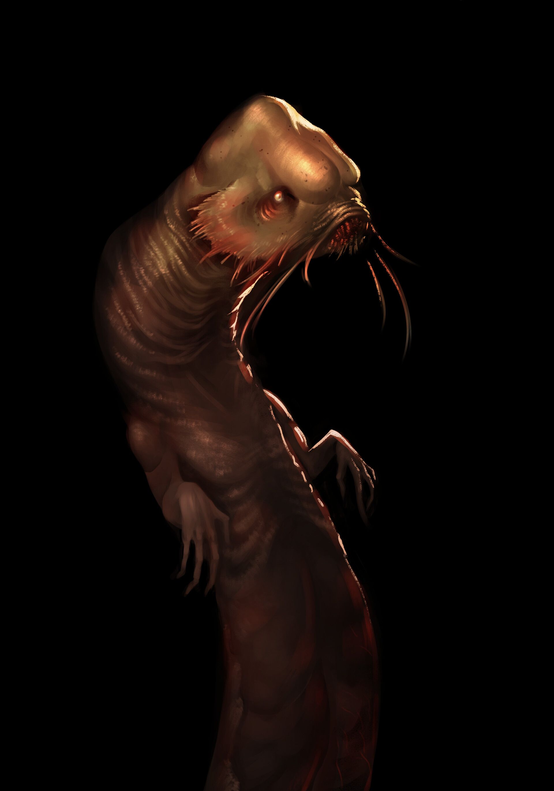 1920x2738 All Tomorrows Creature Design