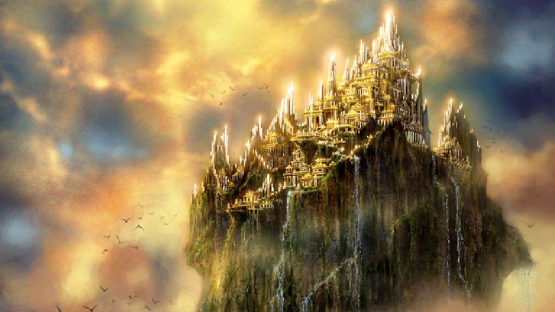 1920x1080 Download Fantasy Castle HD Wallpaperx1080