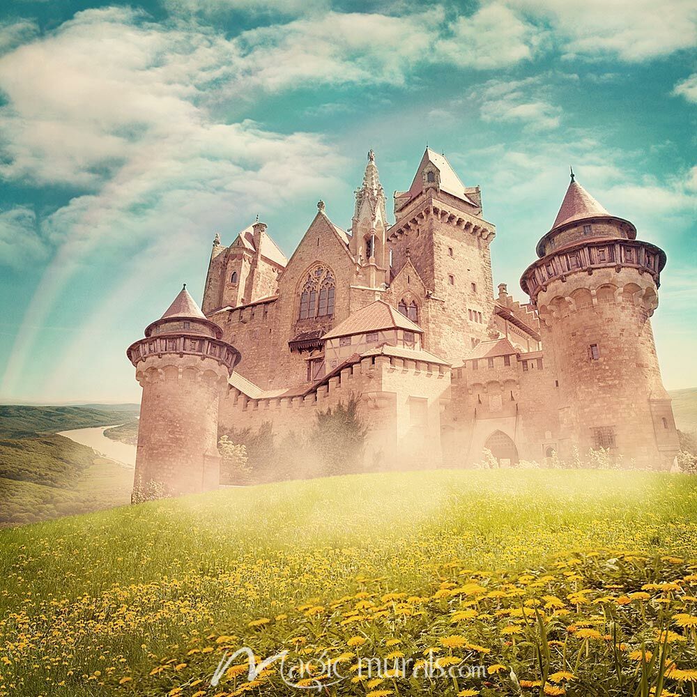 1000x1000 Misty Fairy Princess Castle