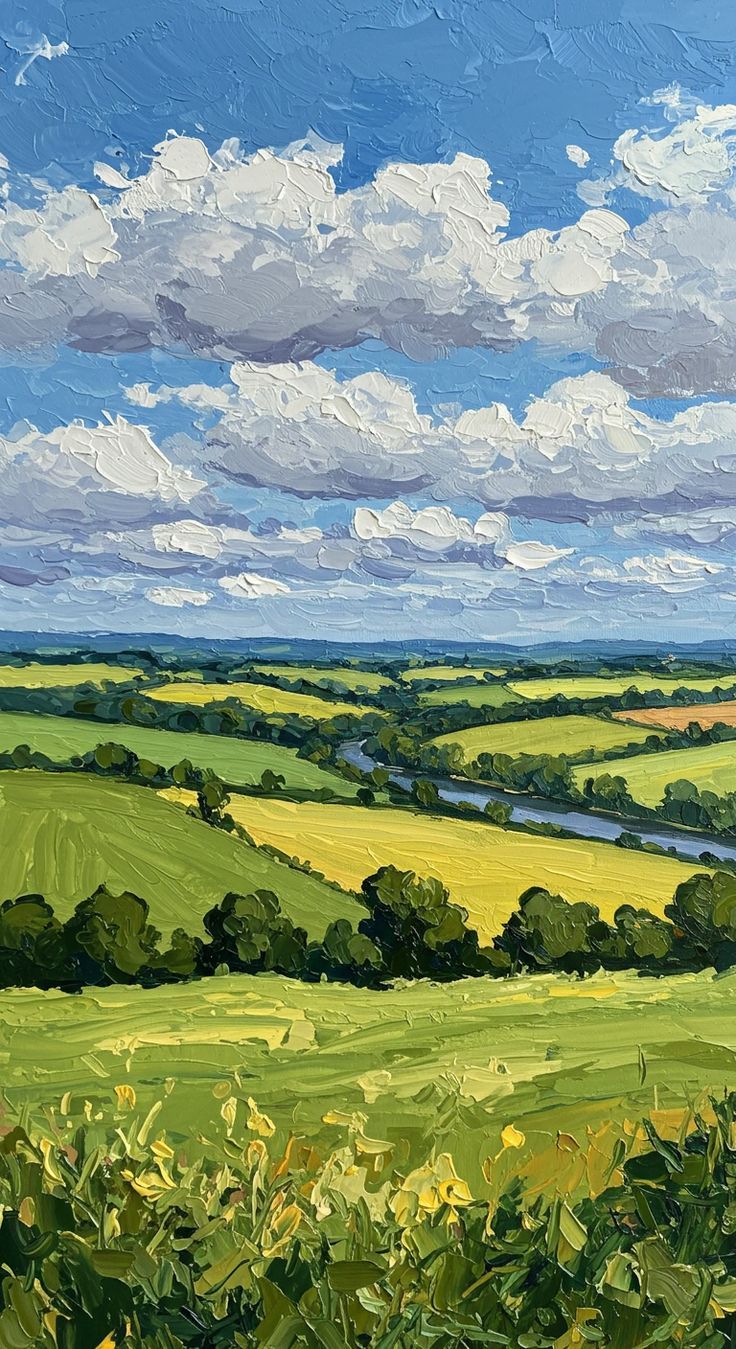 736x1349 Oil Painting Wallpaper