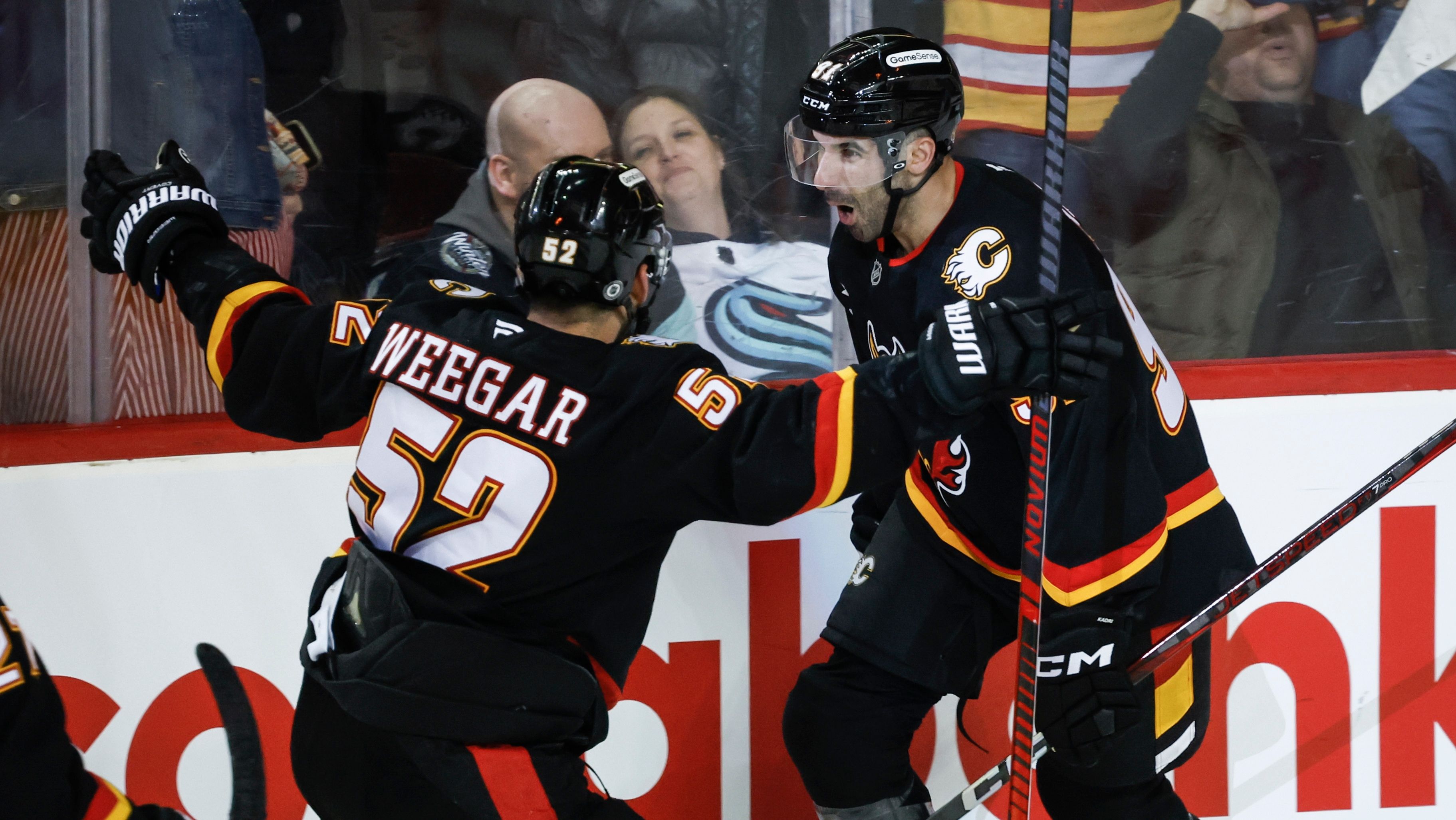 3646x2053 Nazem Kadri plays OT hero as surging Calgary Flames rally to beat Seattle Kraken