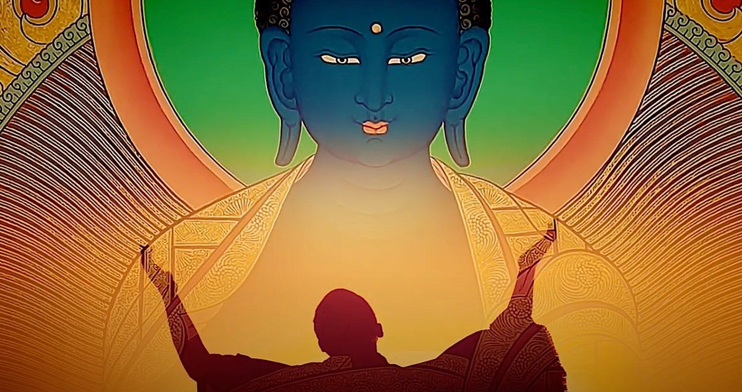 1500x792 The First Doctor: Medicine Buddha Bhaisajyaguru Lapis Lazuli Light