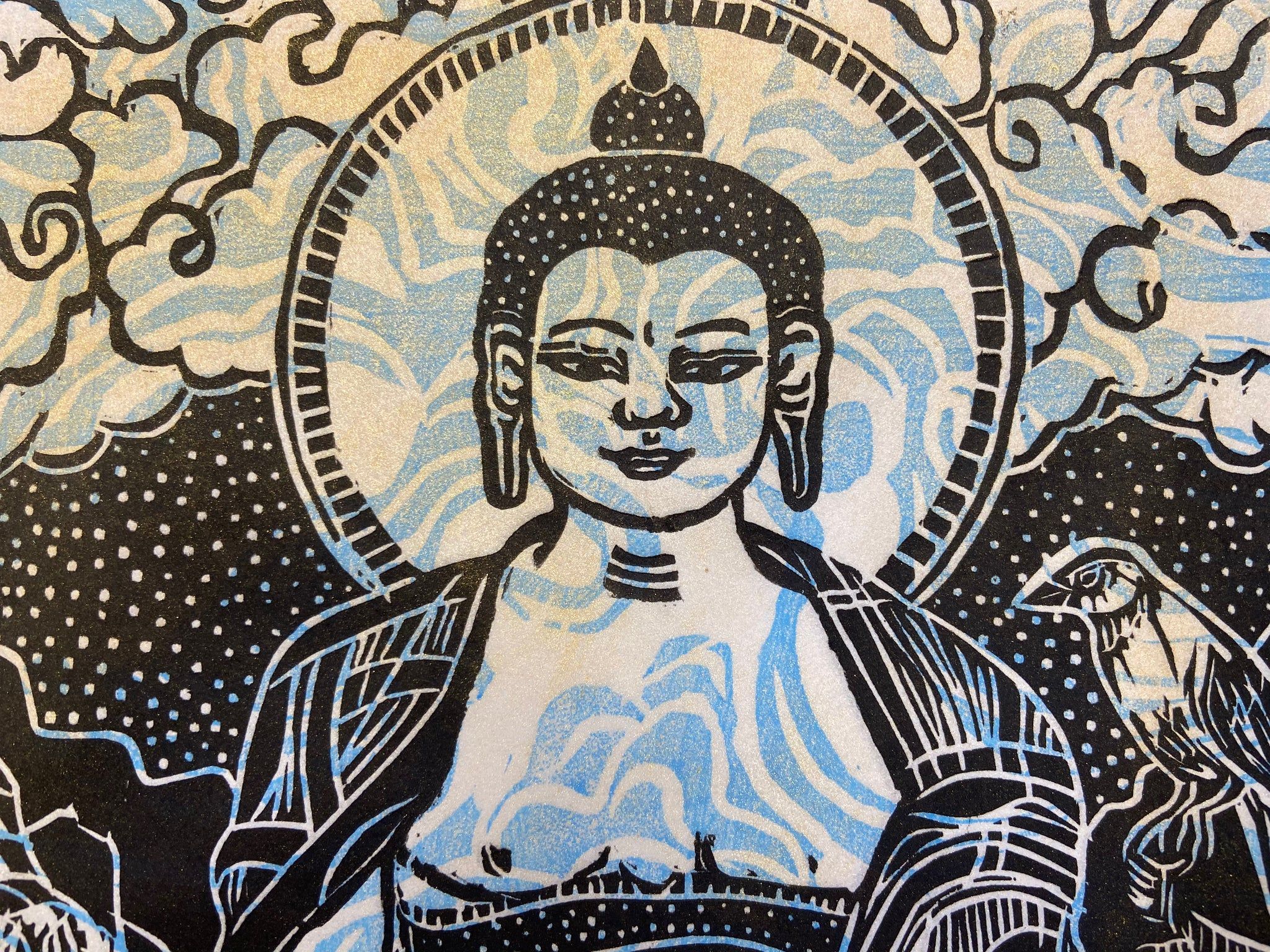 2048x1536 Mountain Medicine Buddha Print