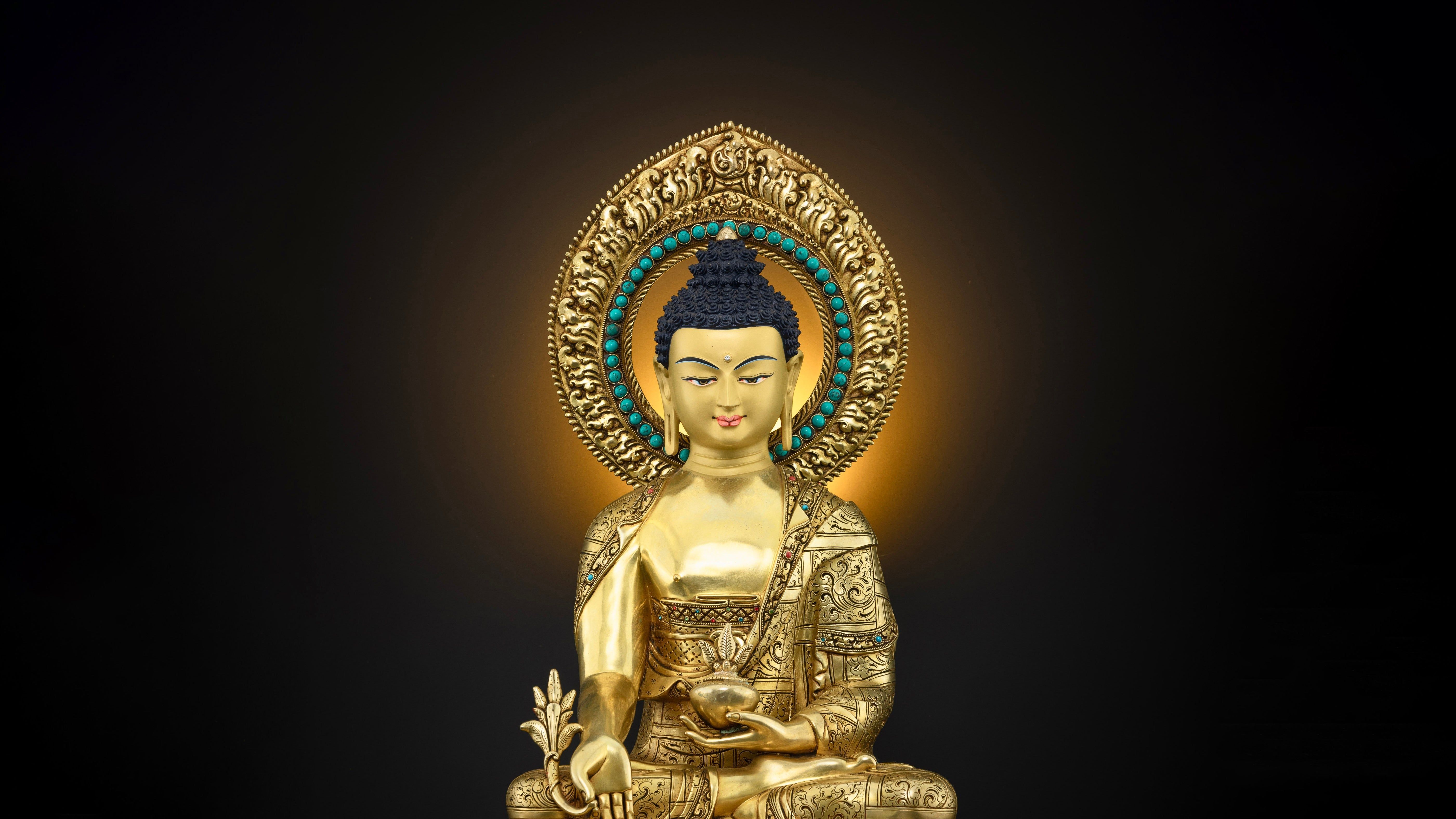 5602x3152 Medicine Buddha Statue