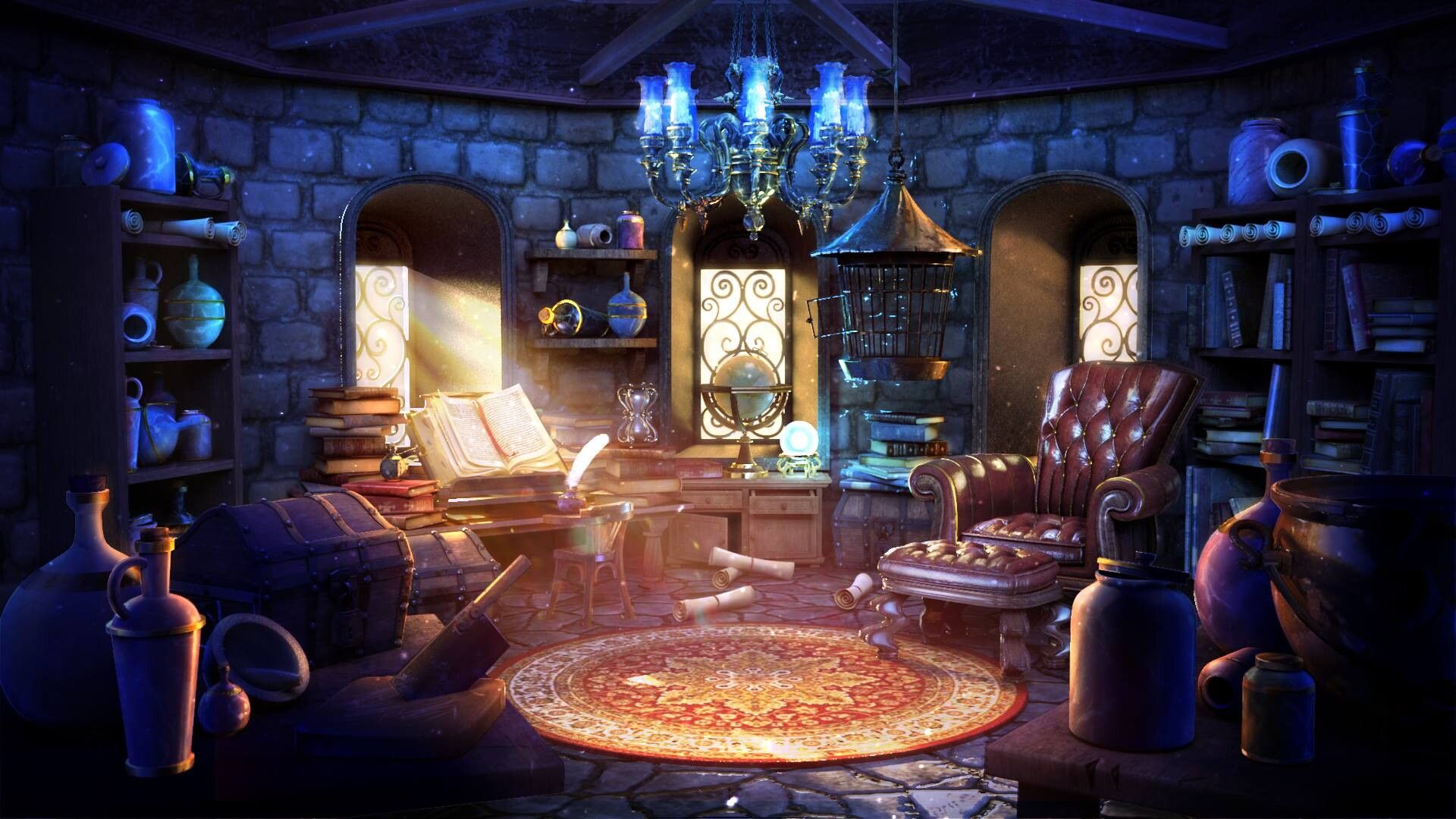 Wizard Room Wallpapers - Top Free Wizard Room Backgrounds - WallpaperAccess