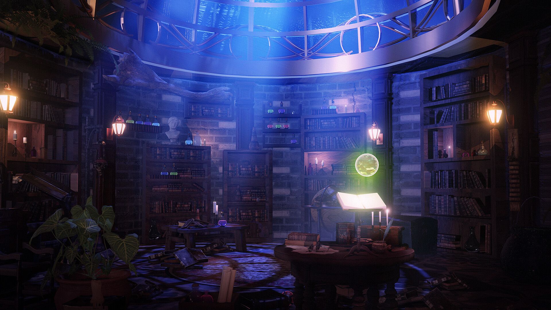 Wizard Room Wallpapers - Top Free Wizard Room Backgrounds - WallpaperAccess