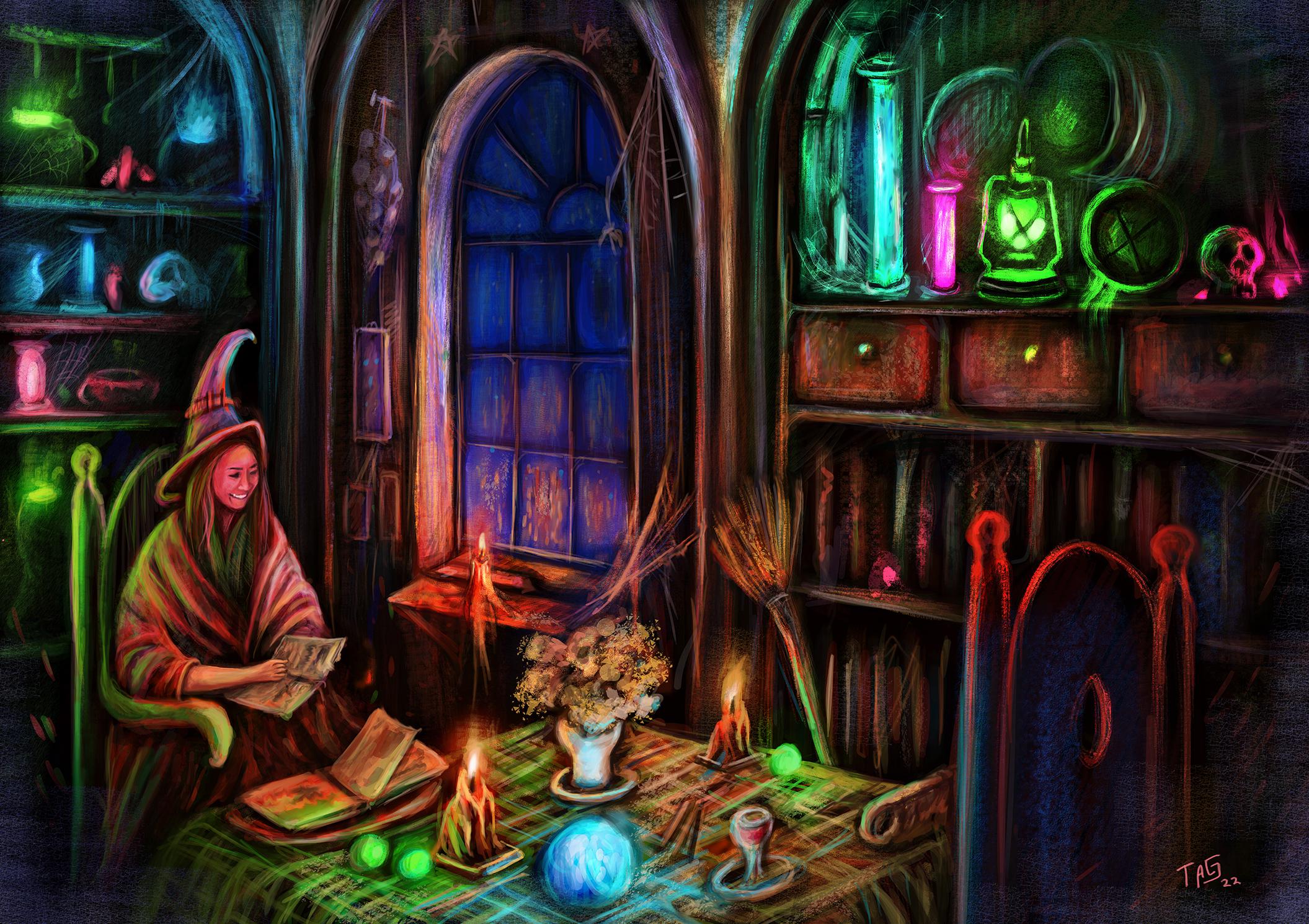 Wizard Room Wallpapers - Top Free Wizard Room Backgrounds - WallpaperAccess