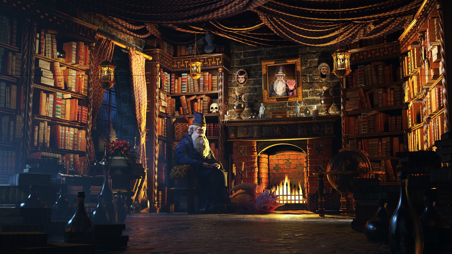 Wizard Room Wallpapers - Top Free Wizard Room Backgrounds - WallpaperAccess