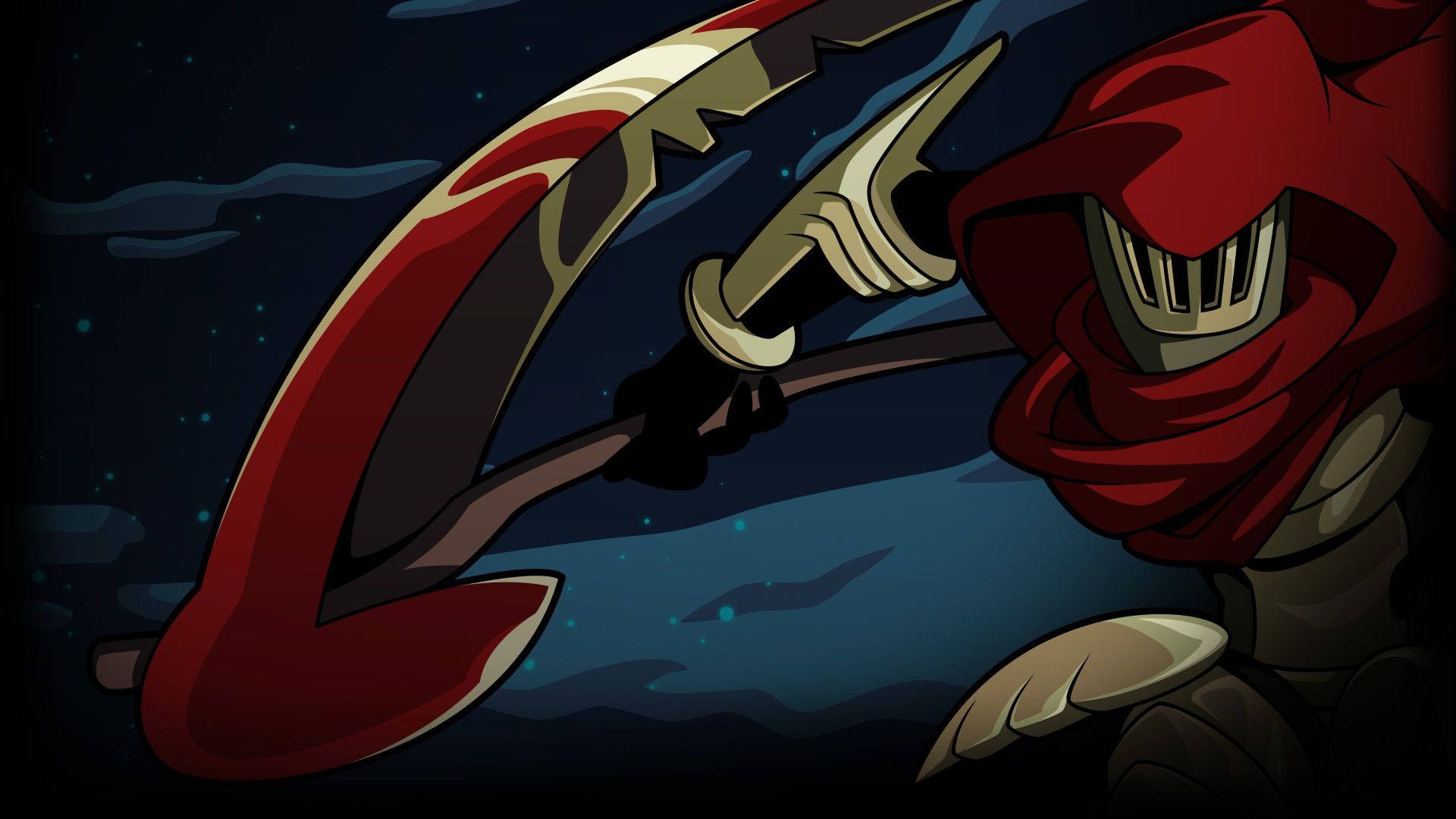 1920x1080 Download Shovel Knight Character Specter With Scythes Wallpaper