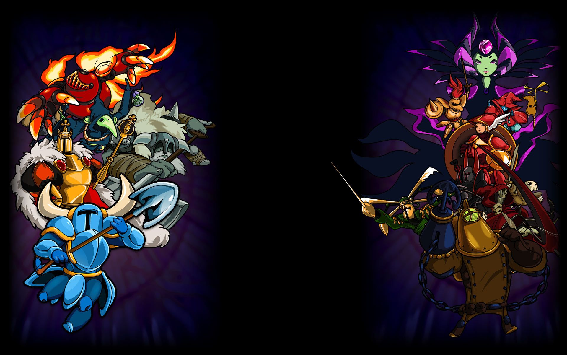 1920x1202 Epic Shovel Knight HD Wallpaper Featuring Legendary Knights & Enchantressx1202