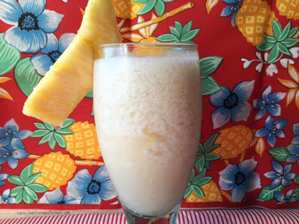 1024x768 Spiced Pina Coladas. A Tasty Tropical Cocktail