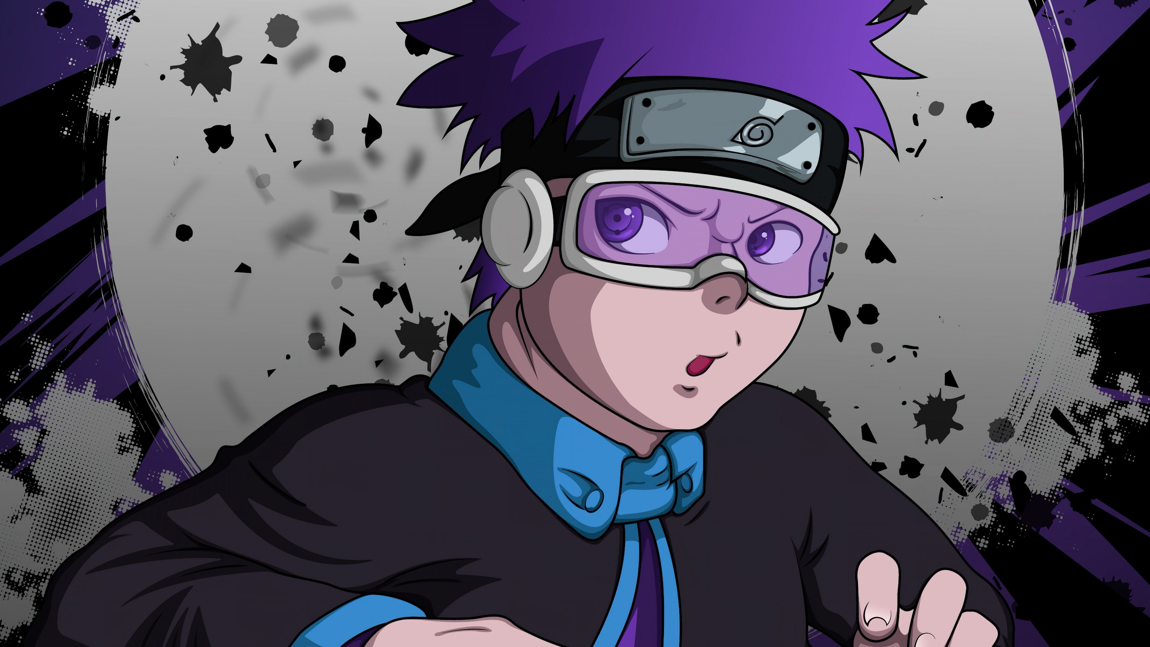 3840x2160 Obito Uchiha Wallpaper 4K, Naruto, 5K, Illustration