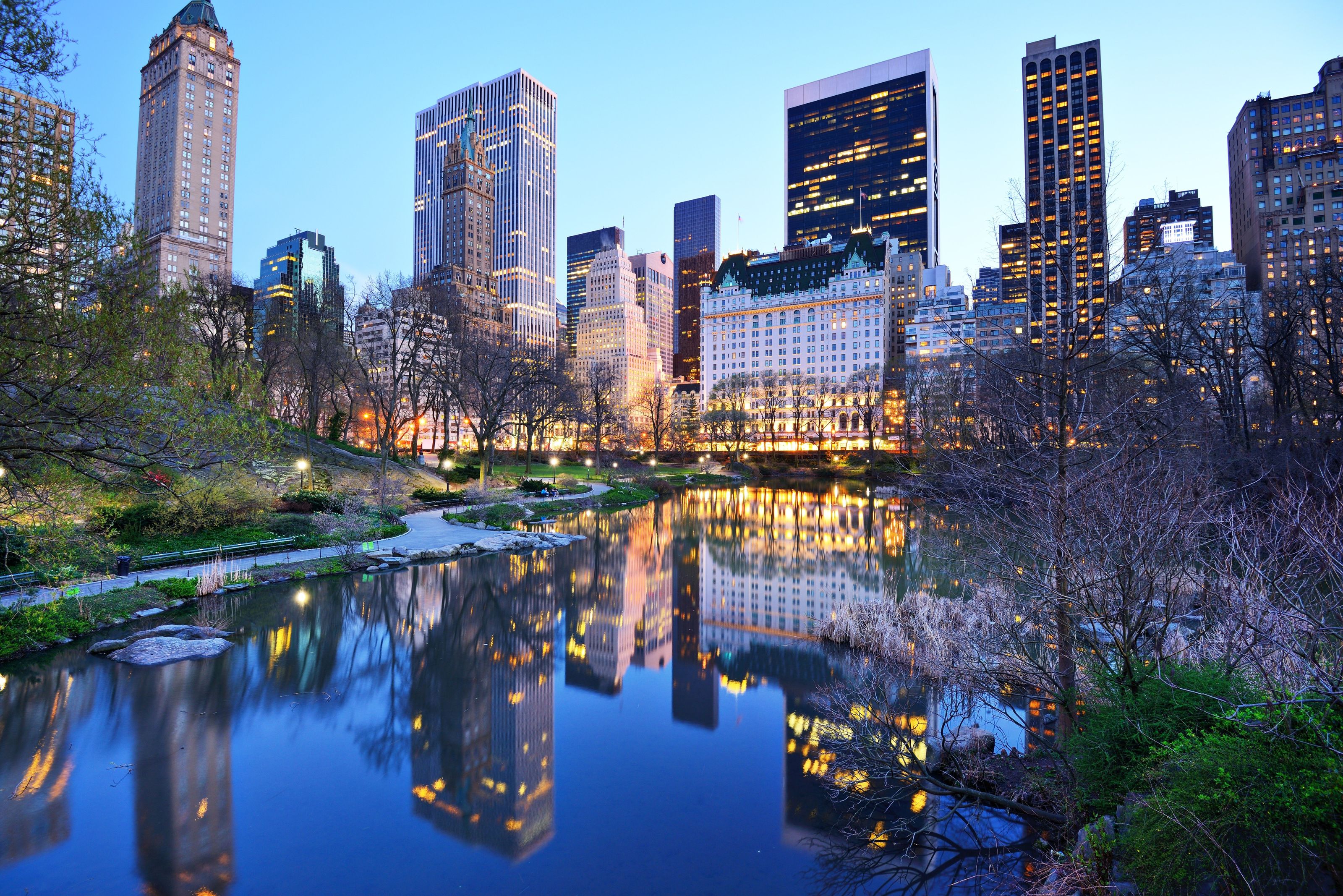 3200x2135 Central Park South Skyline Wall Mural