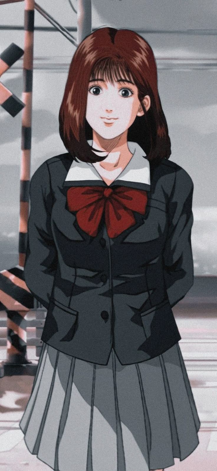 736x1598 Haruko akagi from slam dunk. Slamdunk wallpaper anime
