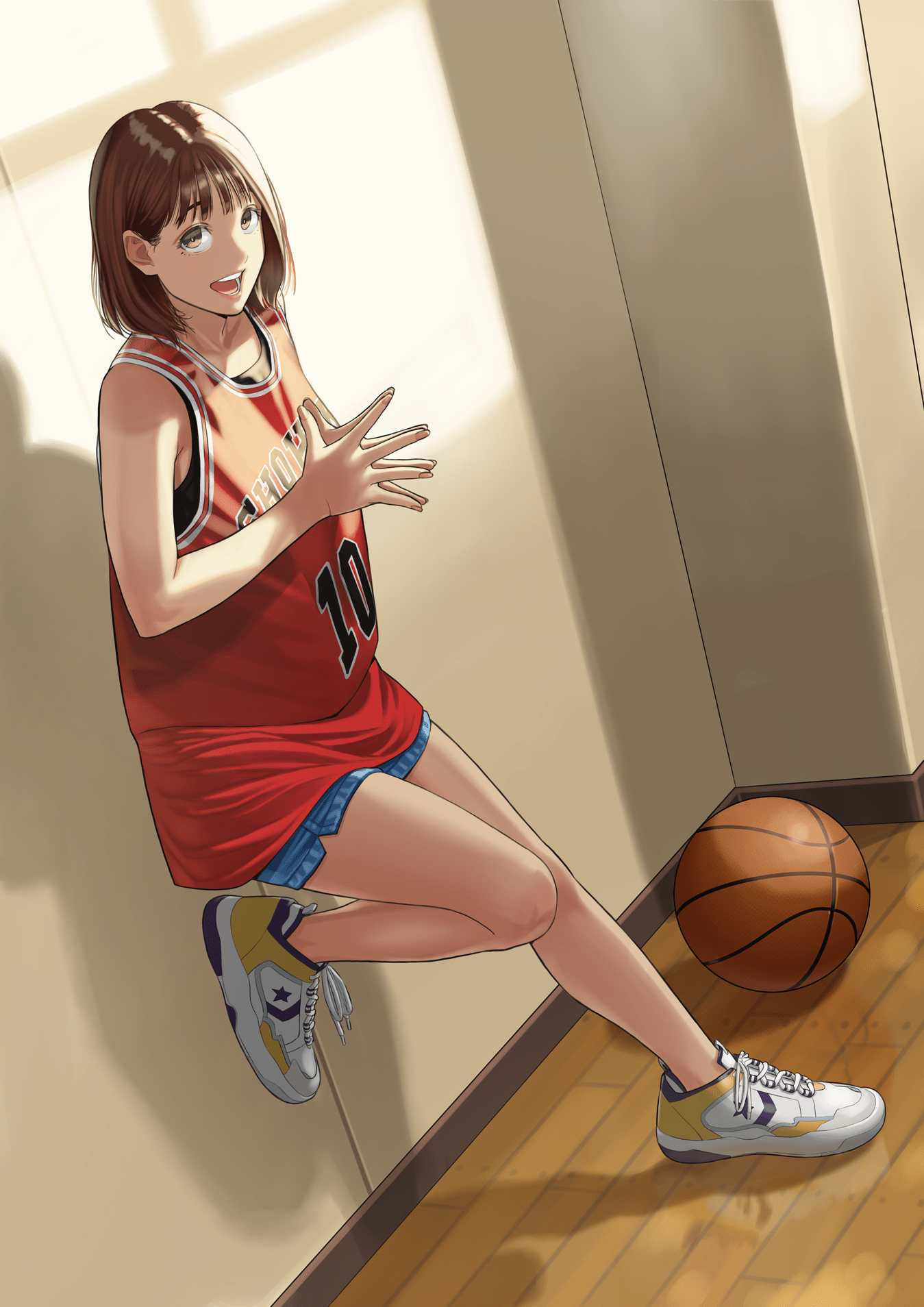 1349x1908 Akagi Haruko Dunk Anime Image Board
