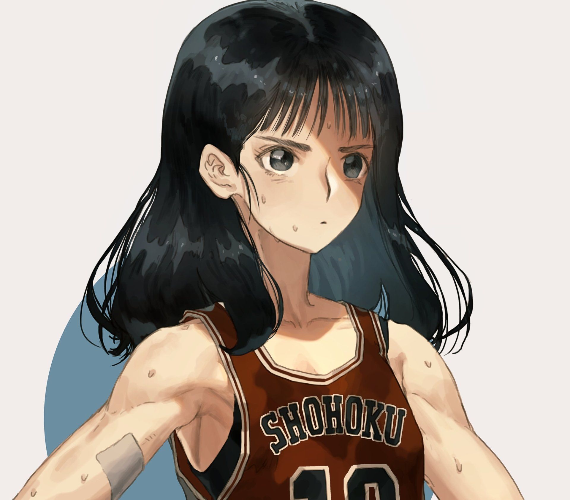 1920x1686 Download Haruko Akagi Anime Slam Dunk HD Wallpaper by 香雪x1756