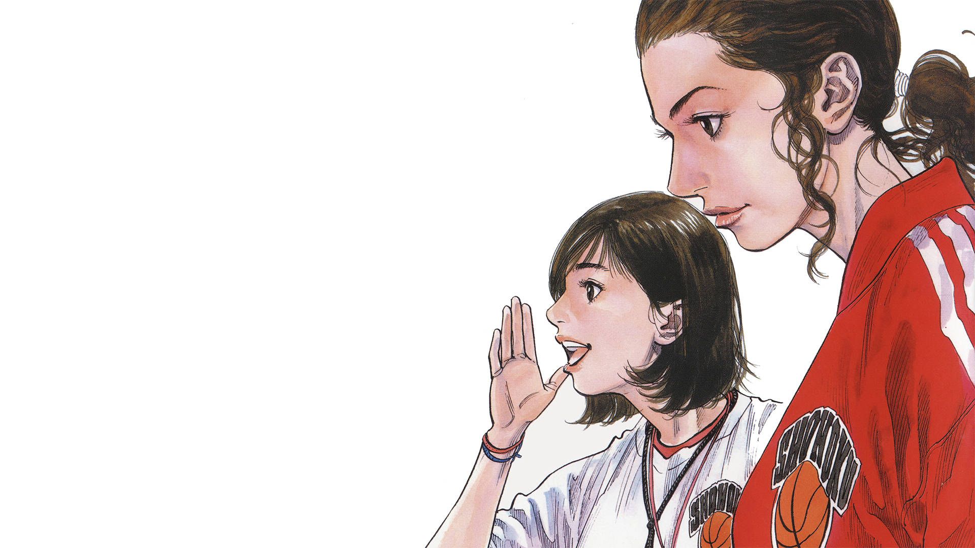1920x1080 Download Slam Dunk Haruko And Ayako Wallpaper