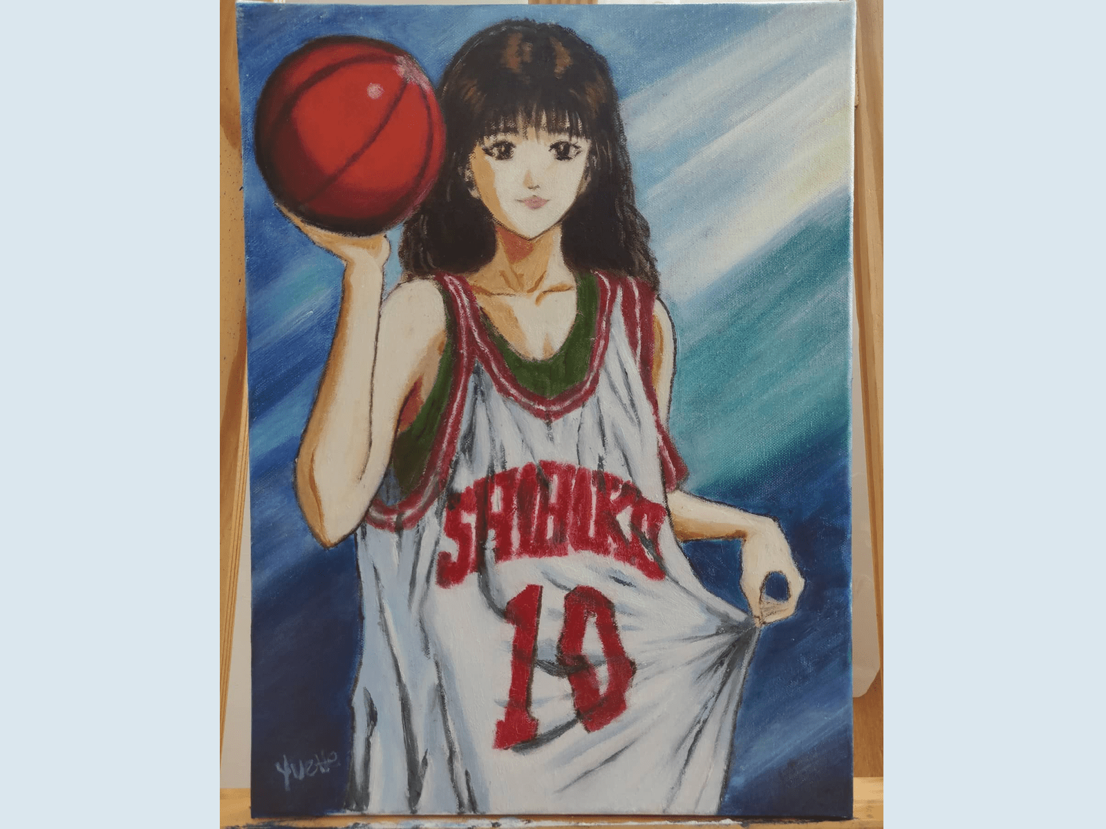 1600x1200 SLAMDUNK Haruko by Yvette Yao on Dribbble