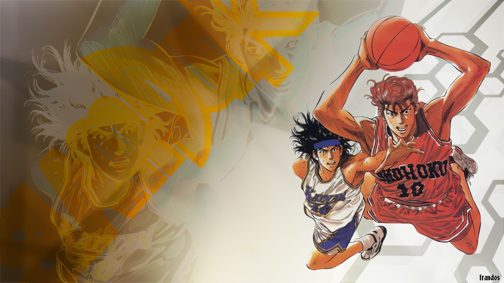 1920x1080 Desktop wallpaper: Anime, Slam Dunk, Haruko Akagi 4K free download for PC. 933710