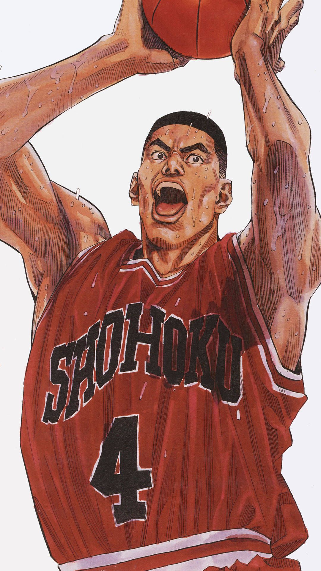 1080x1920 Download Slam Dunk Akagi Takenori Wallpaper