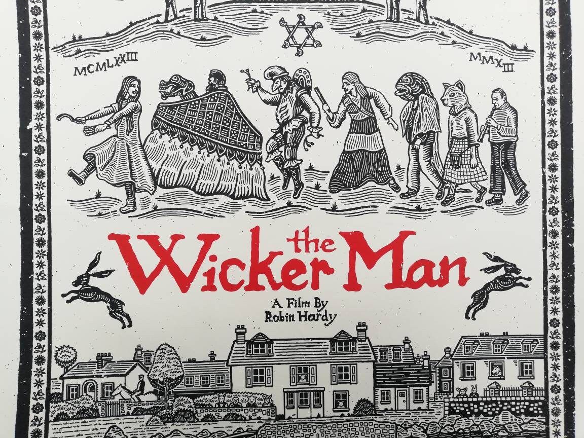 1152x864 The Wicker Man Limited Edition Screen Print