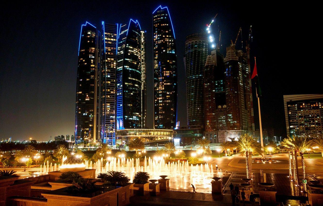 1332x850 Wallpaper night, Dubai, Dubai, night, UAE, United Arab Emirates