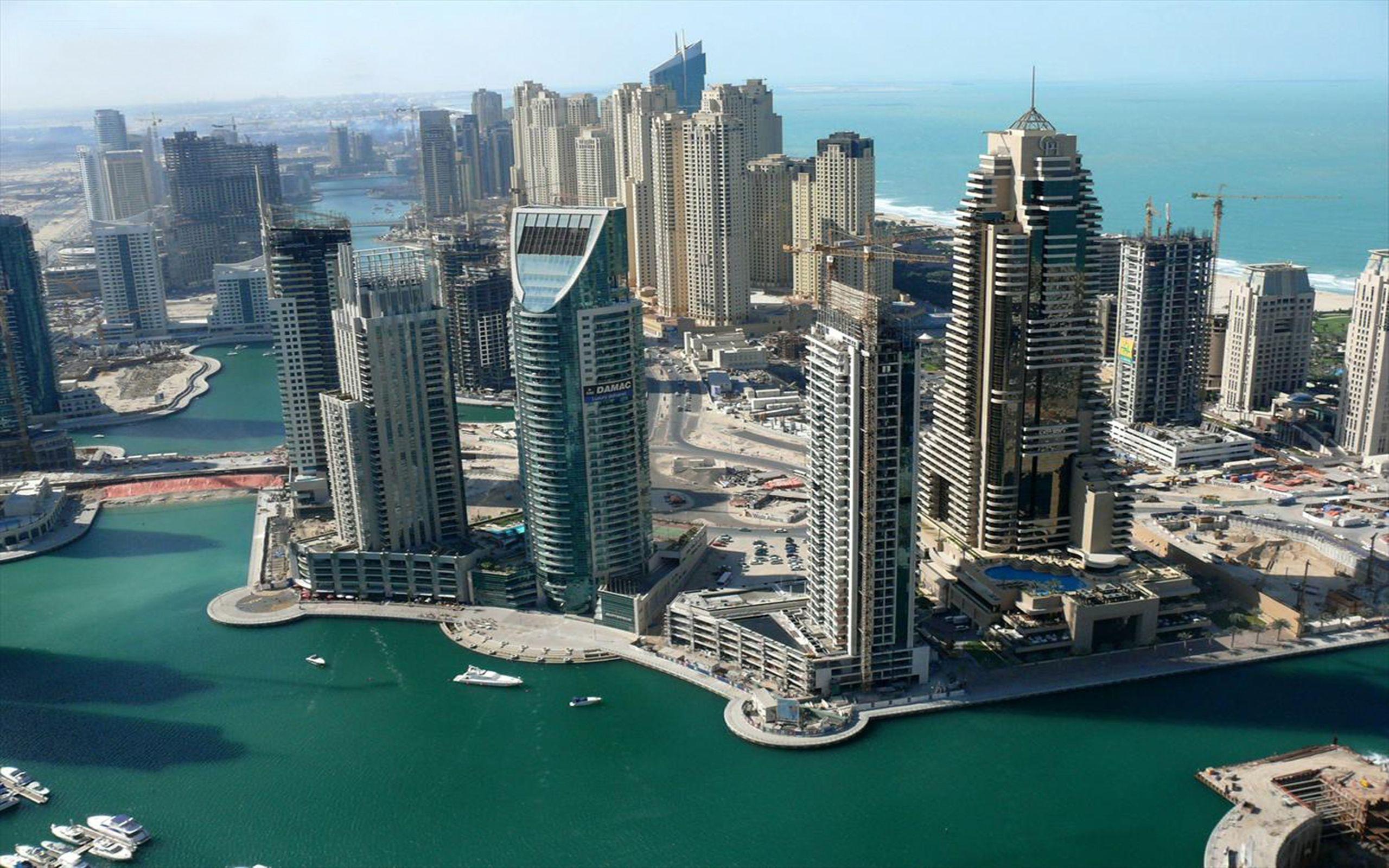 2560x1600 Dubai Iris Blue United Arab Emirates Wallpaper 2560x1600