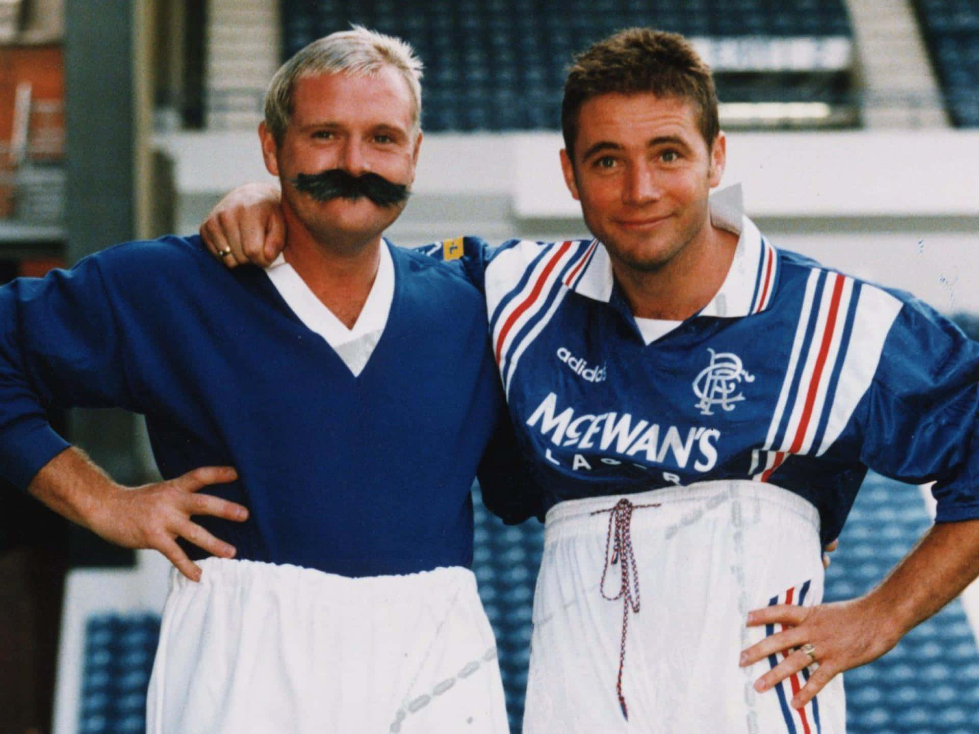 1920x1440 Download Ally McCoist And Superstar Paul Gascoigne Wallpaper