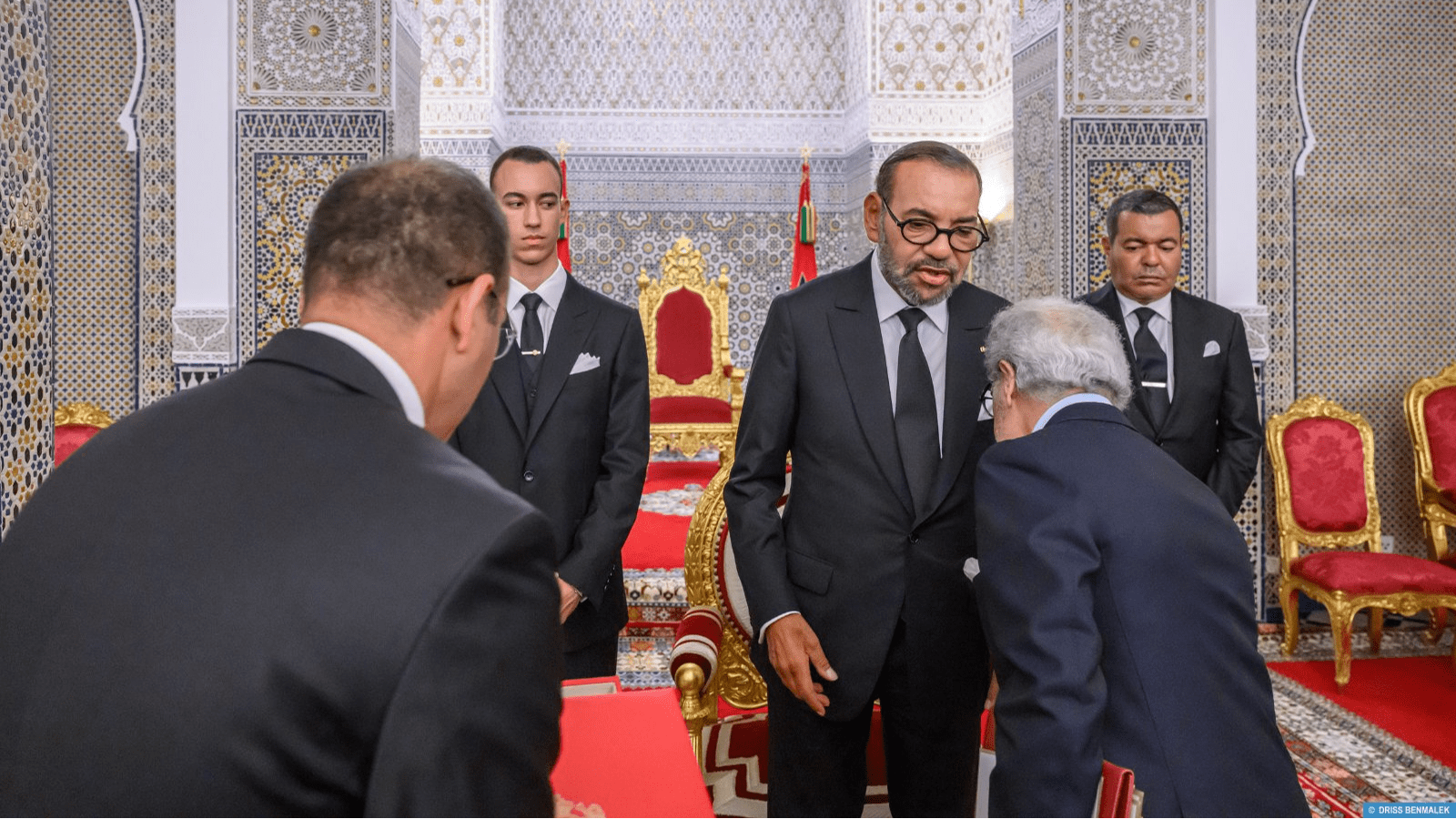 1600x900 HM King Mohammed VI Receives Central Bank Governor