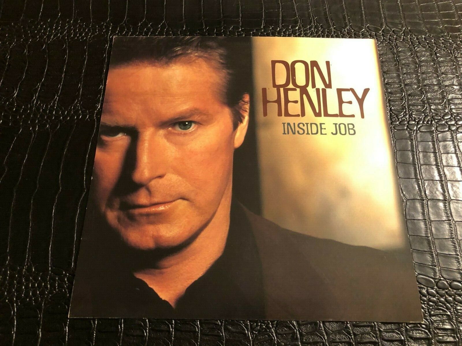 1600x1200 vintage DON HENLEY JOB COVER square POSTER 12 X 12
