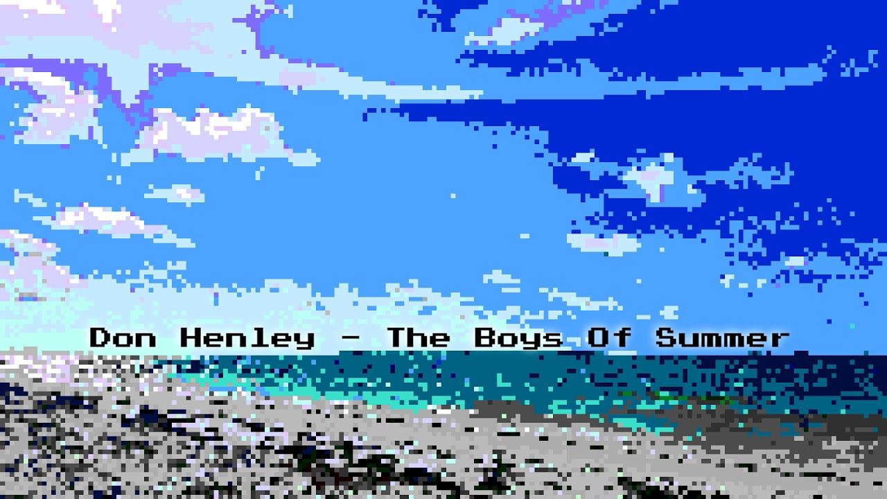 1280x720 Don Henley Boys Of Summer (8 Bit Chiptune Raxlen Slice Remix)