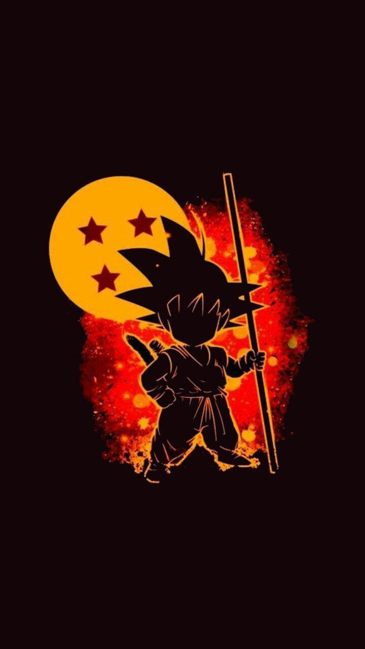 720x1280 Goku Silhouette Wallpaper