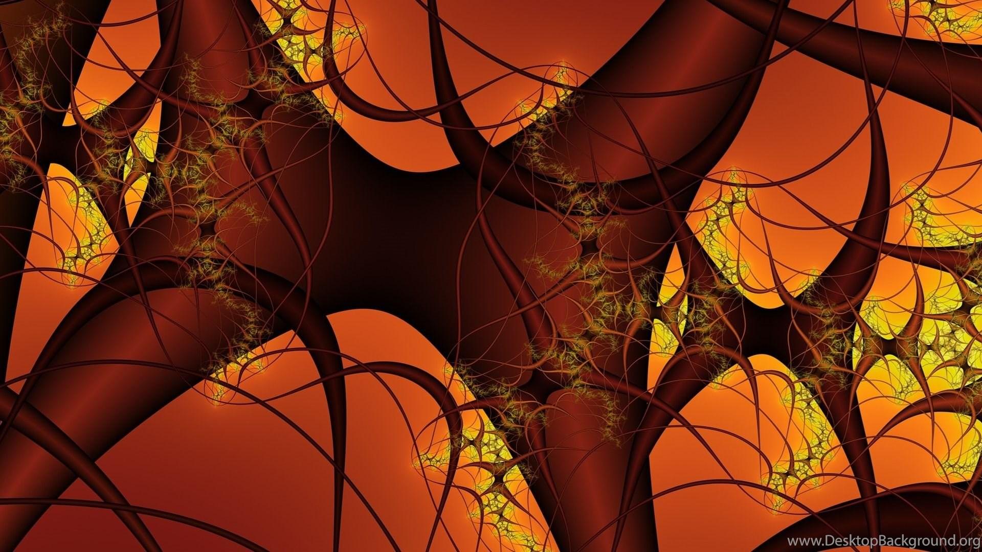 1920x1080 Download Wallpaper 2560x1080 Black, Orange, Blood Vessels, System