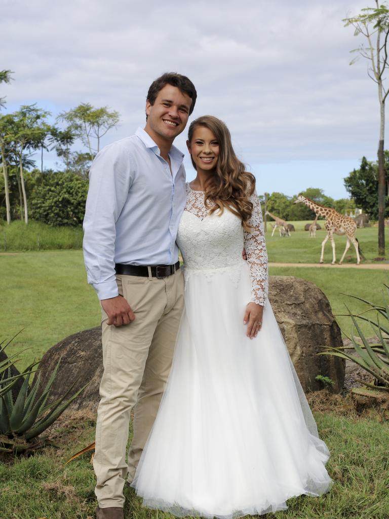 768x1024 In picture: Bindi Irwin and Chandler Powell tie the knot. The Courier Mail