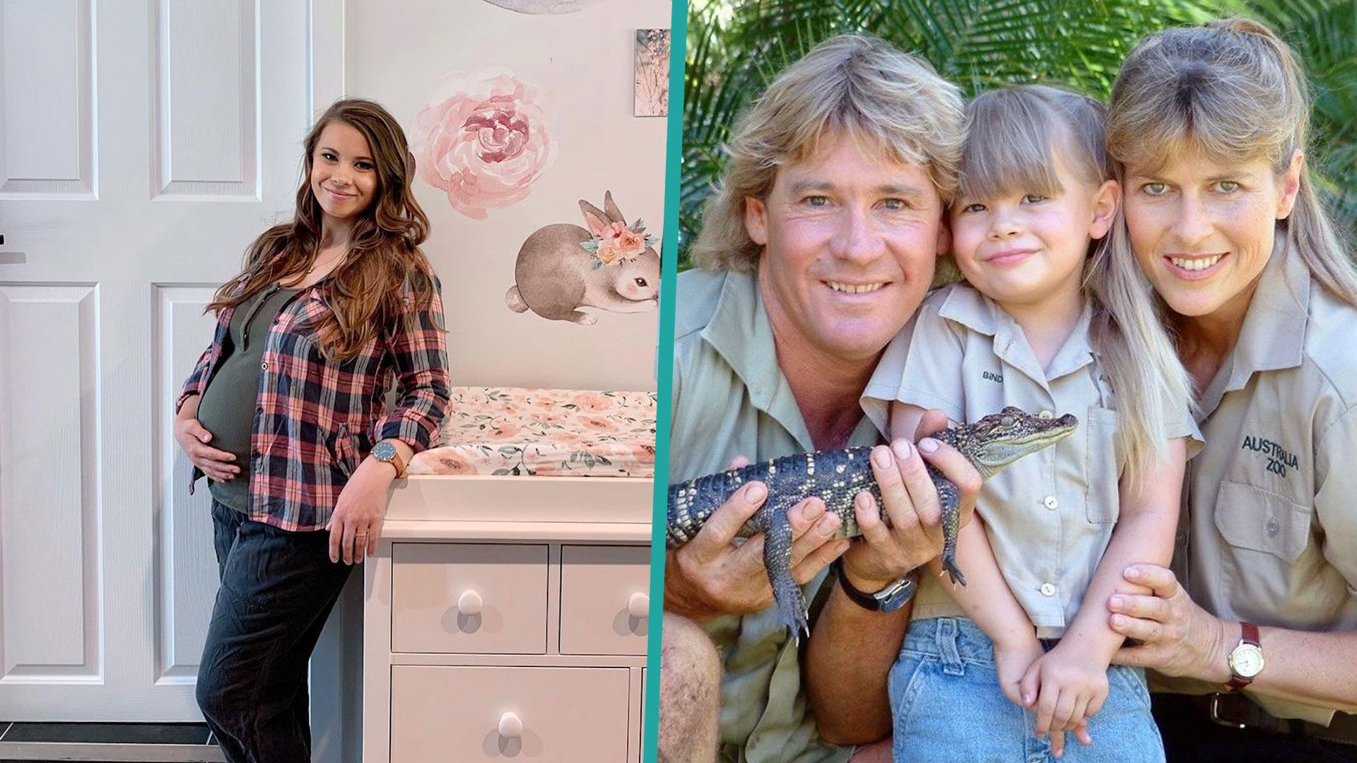 1920x1080 Pregnant Bindi Irwin Shares How Steve Irwin Inspired Daughter’s Nickname