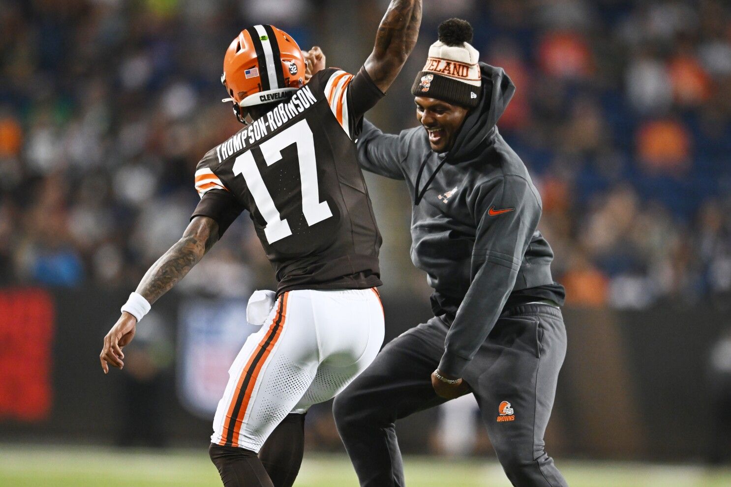 1486x991 Dorian Thompson Robinson Leads Browns To Comeback Win In Hall Of Fame Game